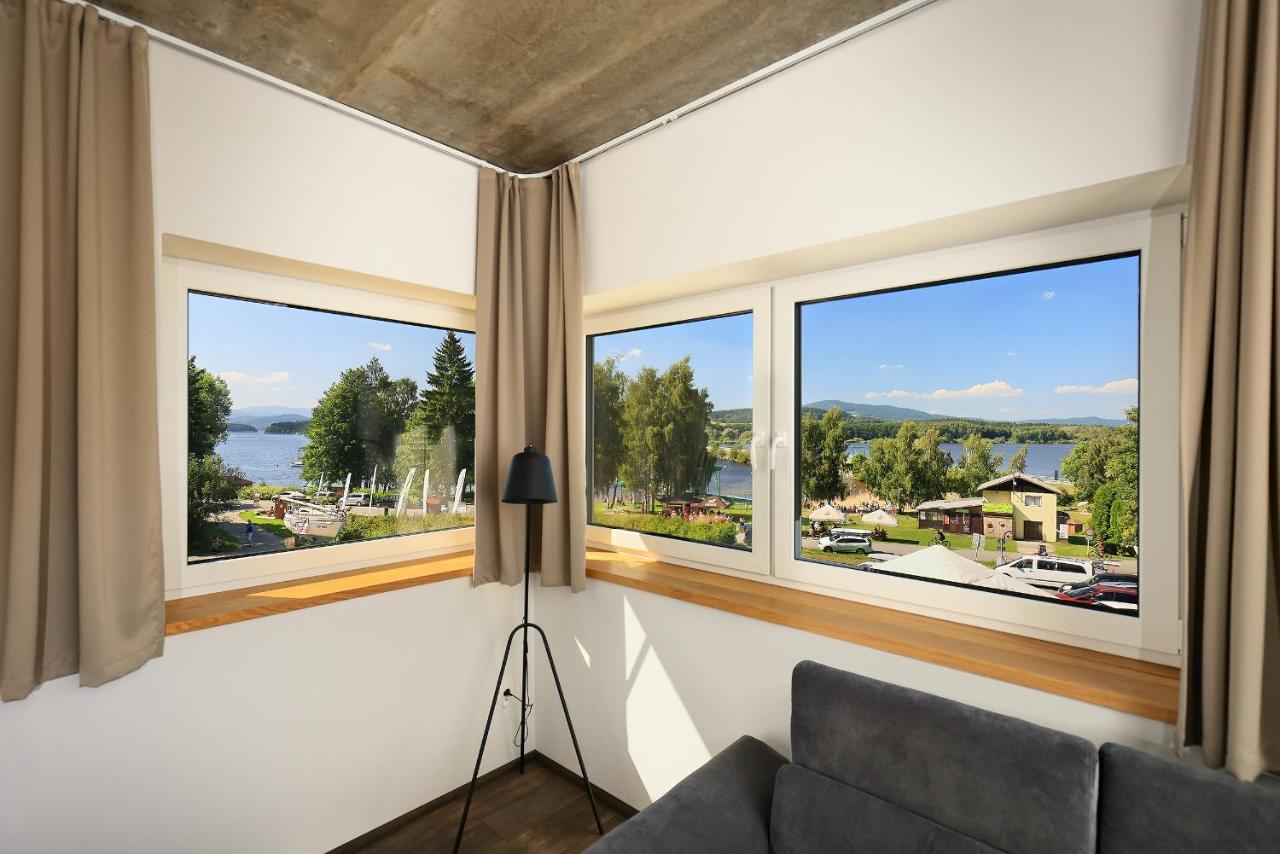 Apartmany Panelka Costa Plana Lipno แชร์นาฟ โปชูมาวี ภายนอก รูปภาพ